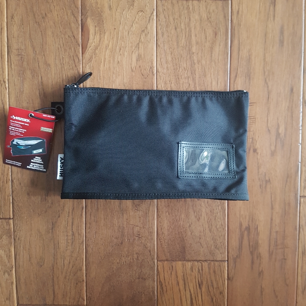 NWT Husky 12 inch Water Resistant Document Holder